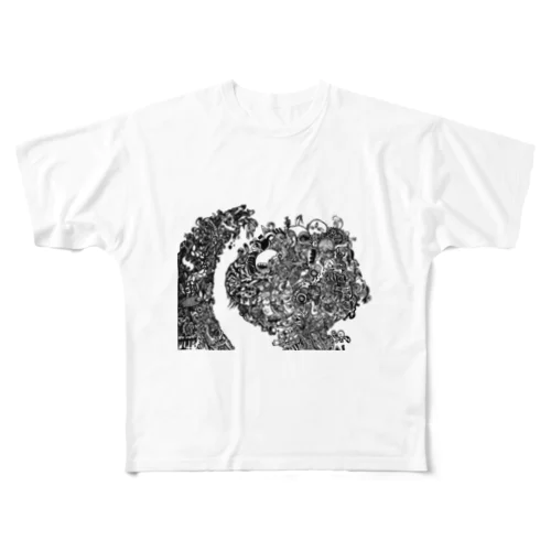 心の木 All-Over Print T-Shirt