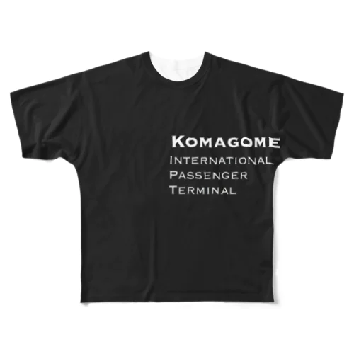 KOMAGOME  国際線旅客ターミナル All-Over Print T-Shirt