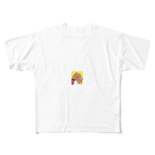 みみお フルグラフィックTシャツ