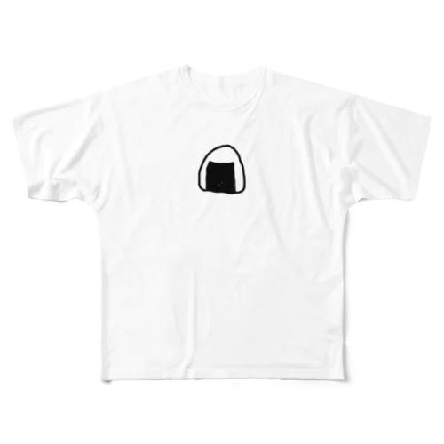 onigiri(お腹空いた気持ちでver.) フルグラフィックTシャツ