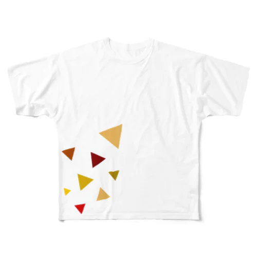 落葉 All-Over Print T-Shirt