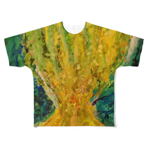 Tree of life フルグラフィックTシャツ