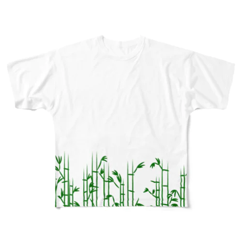 とても竹。 All-Over Print T-Shirt