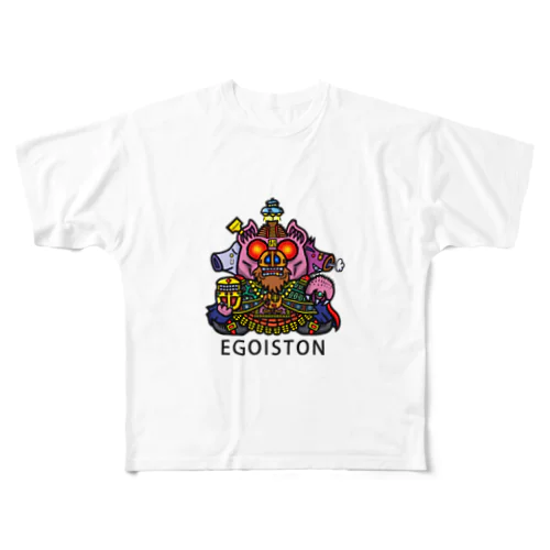 EGOIS-TON フルグラフィックTシャツ