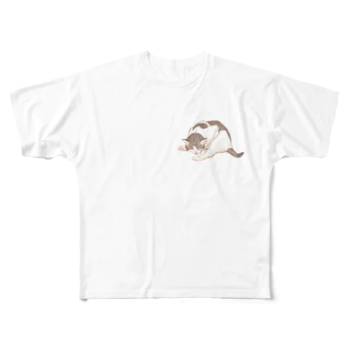 うちのねこ’ズ All-Over Print T-Shirt