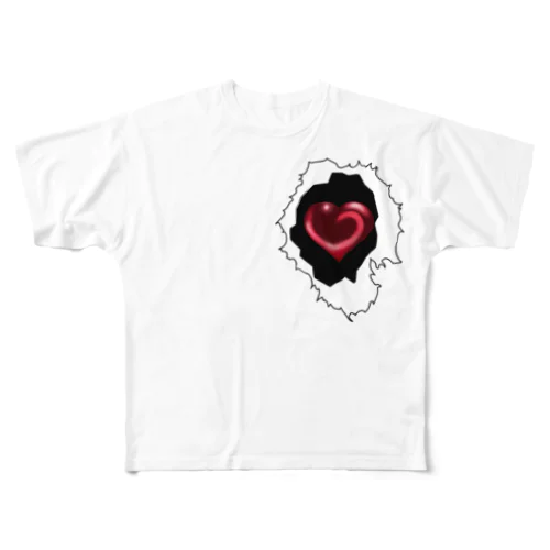 my heart All-Over Print T-Shirt