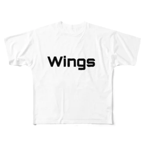 Wings All-Over Print T-Shirt