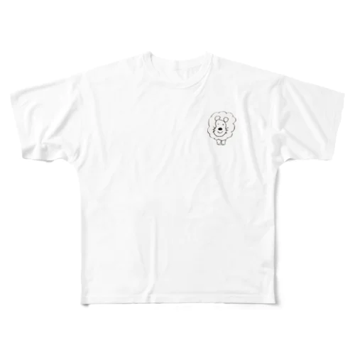 らいおんくんUuu All-Over Print T-Shirt