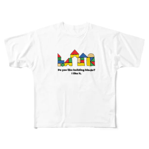 積み木 All-Over Print T-Shirt