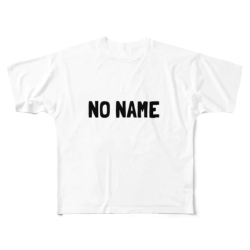 NO NAME フルグラフィックTシャツ