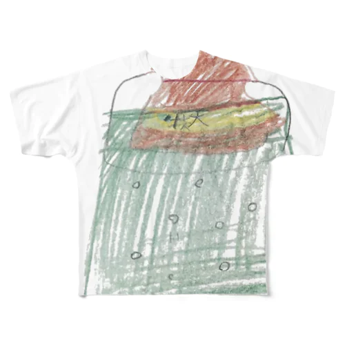 小学生の時に描いた球根 All-Over Print T-Shirt