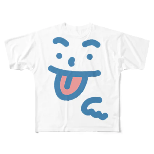 ペロくん フルグラフィックTシャツ