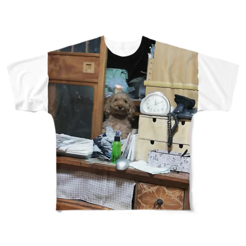 うちの愛犬 フルグラフィックTシャツ