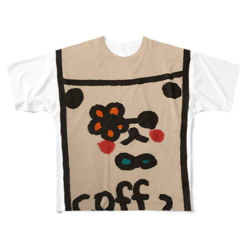 テイクアウトパンダ All-Over Print T-Shirt