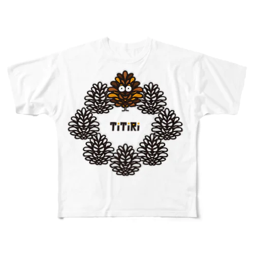 妖精TiTiRi(Tシャツ) フルグラフィックTシャツ