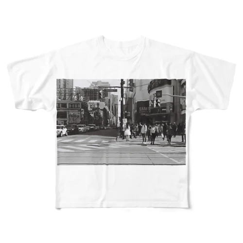 街角の花嫁さん All-Over Print T-Shirt