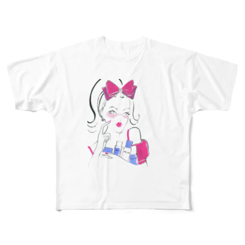 ツルツルになったかも！ All-Over Print T-Shirt