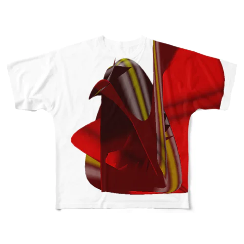 レッドペンリス All-Over Print T-Shirt