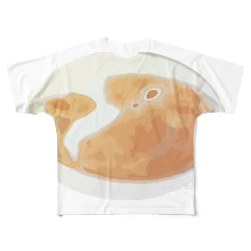 液状化猫鍋 All-Over Print T-Shirt