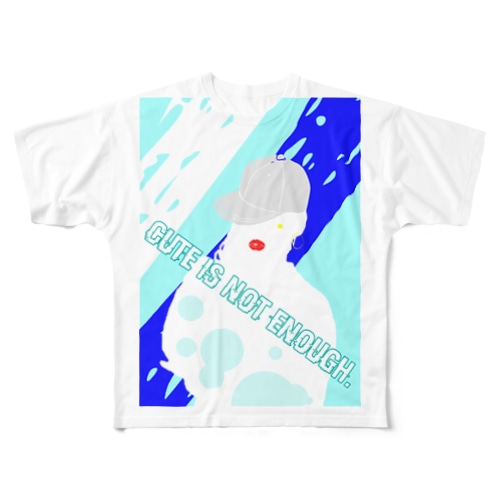 可愛いだけじゃ物足りない All-Over Print T-Shirt