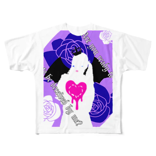 小悪魔王女 All-Over Print T-Shirt