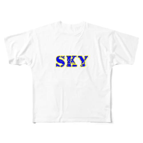 Sky フルグラフィックTシャツ