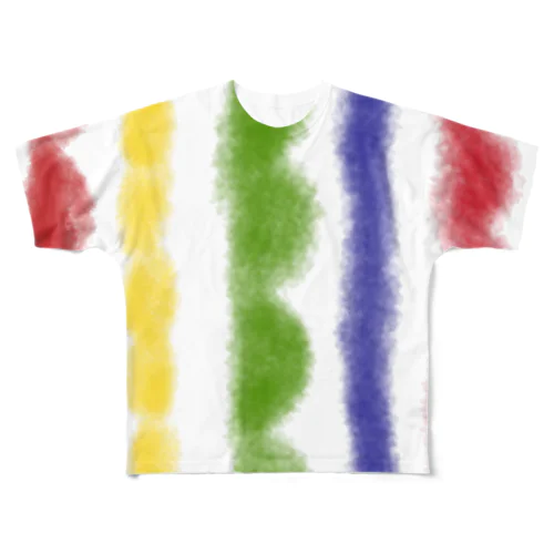 color color color フルグラフィックTシャツ