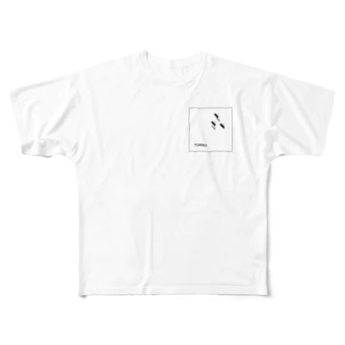 トンボ（トリムマーク） All-Over Print T-Shirt