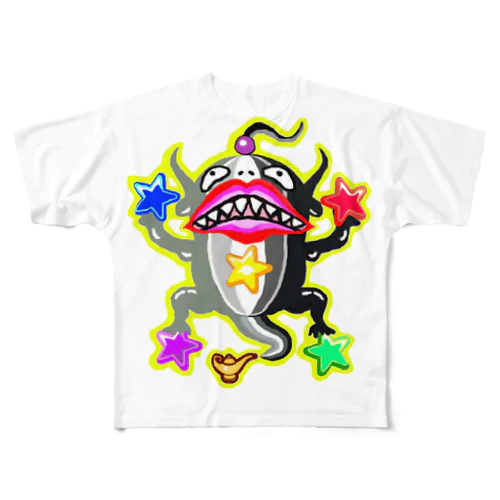 保留魔神 All-Over Print T-Shirt