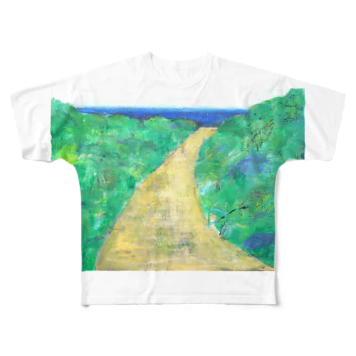 path to the sea フルグラフィックTシャツ