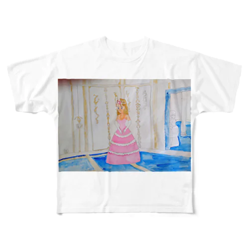 宮廷のプリンセス All-Over Print T-Shirt