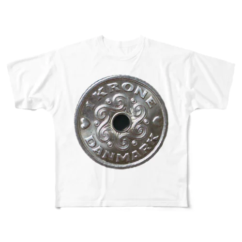 1krone フルグラフィックTシャツ