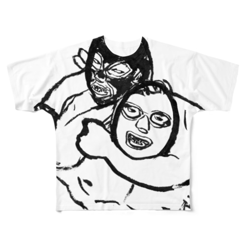 スリーパーホールド All-Over Print T-Shirt