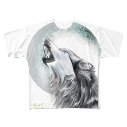 MoonWolf フルグラフィックTシャツ