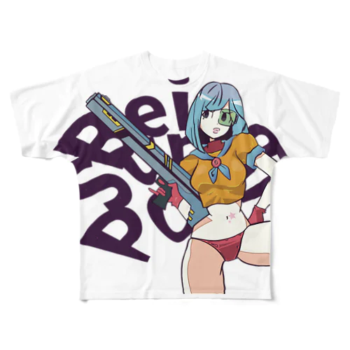 セーラー服とＳＦ銃（通常版） All-Over Print T-Shirt