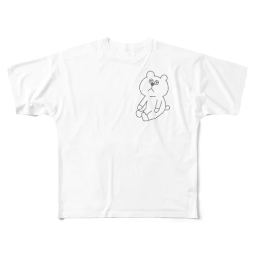 クッマ フルグラフィックTシャツ