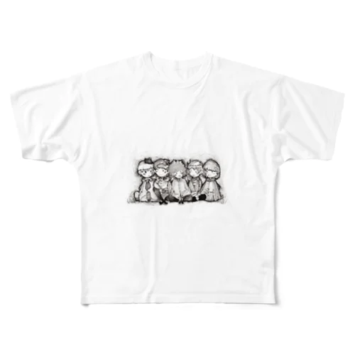 「ぼくらのちいさな井戸」 All-Over Print T-Shirt
