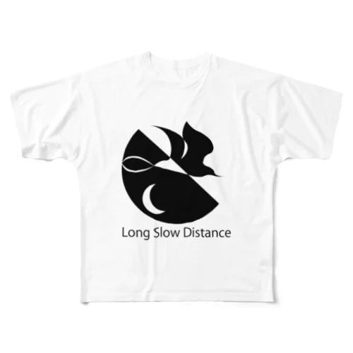 Long Slow Distance フルグラフィックTシャツ