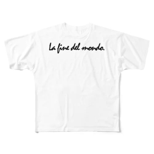 La fine del mondo. All-Over Print T-Shirt