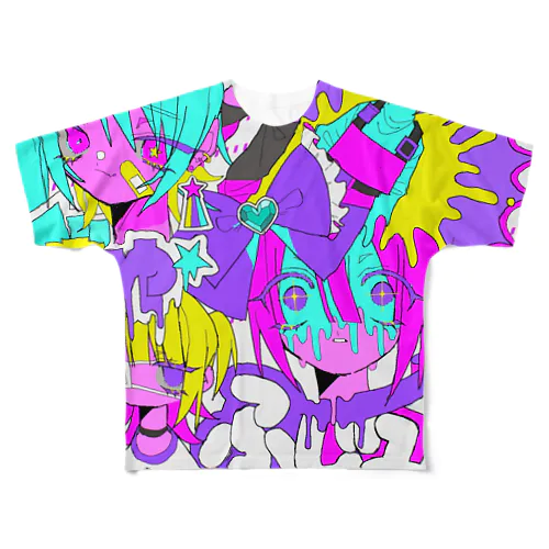 うるさいドッカ〜ンTシャツ All-Over Print T-Shirt