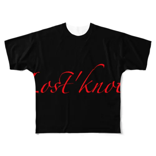 Lost'knot我等ノ婀嘉 フルグラフィックTシャツ