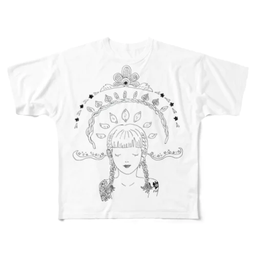 森ガール All-Over Print T-Shirt