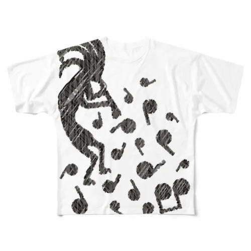 Petroglyph All-Over Print T-Shirt