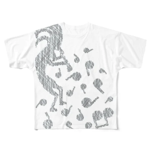 Petroglyph All-Over Print T-Shirt