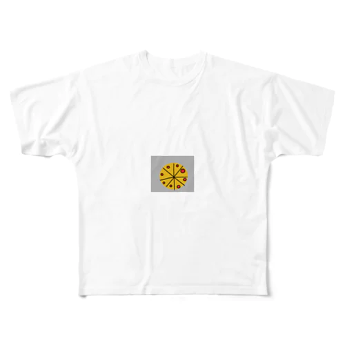 pizzaforever フルグラフィックTシャツ