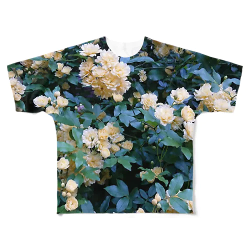 夢で触れた花。(壱) フルグラフィックTシャツ