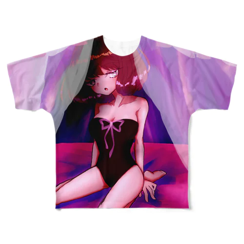 お姫様の舞台裏 All-Over Print T-Shirt