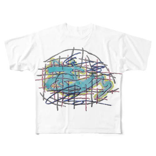  😦困惑😦 All-Over Print T-Shirt