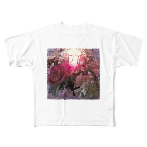 紅イ花嫁 All-Over Print T-Shirt