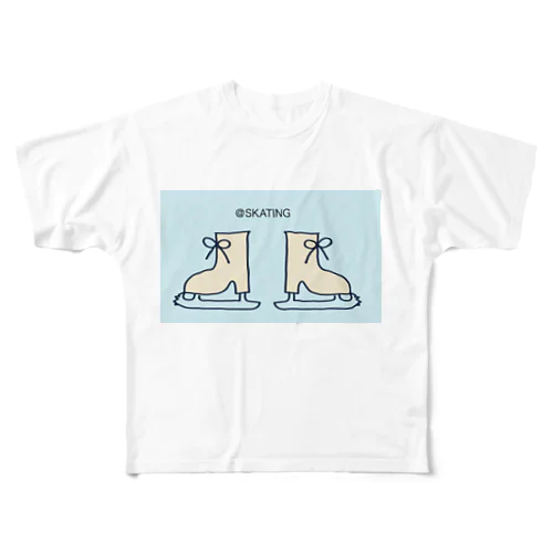 ＠skating フルグラフィックTシャツ